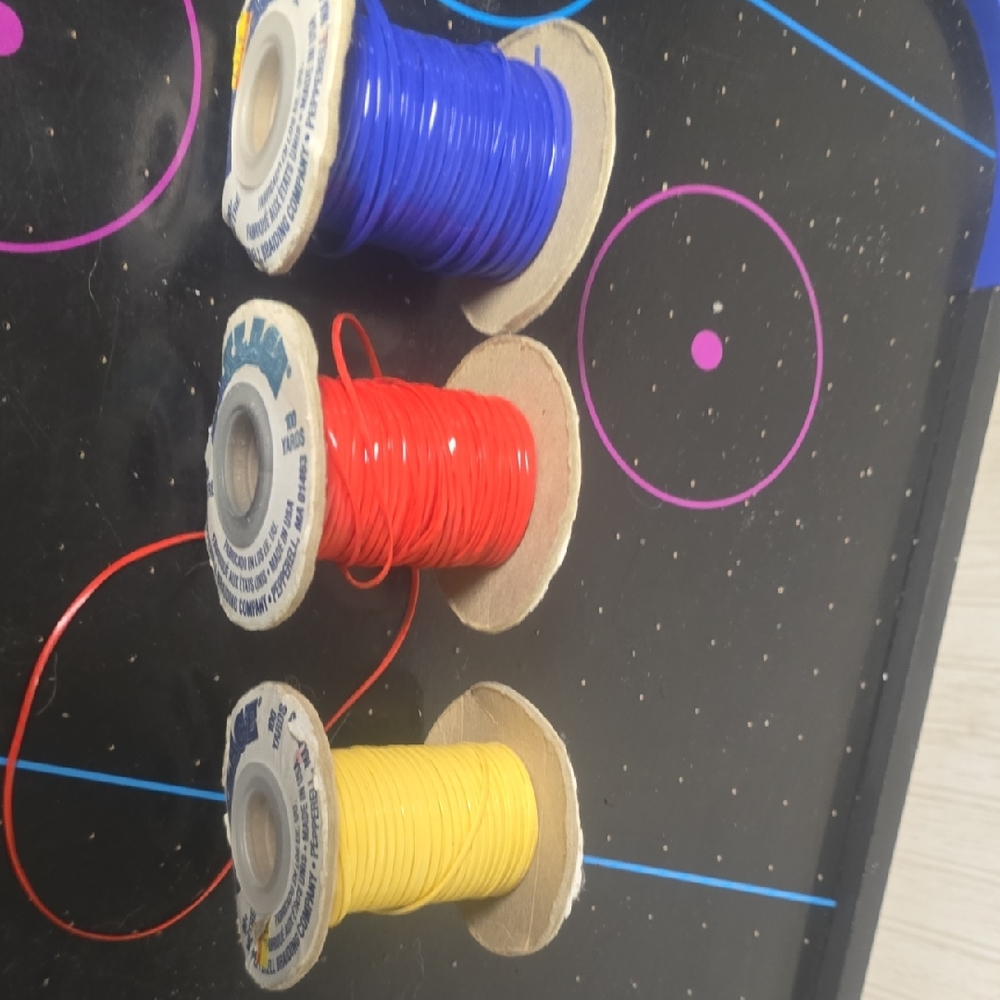 Pepperell Braiding Company Plastic Round Lacing String. Perfect for DIY projects